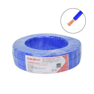 Dây điện đơn mềm Cadivi VCm-16 mm2 (Xanh) – 0.6/1KV