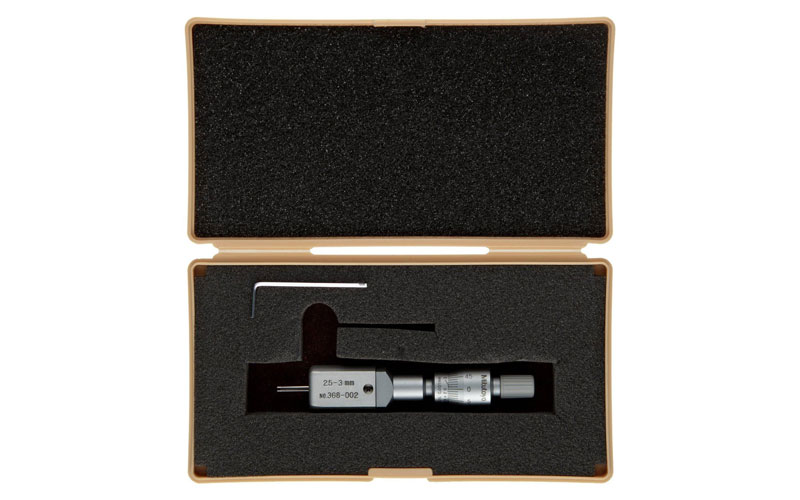 Panme 2 chấu đo lỗ Mitutoyo 368-002 (2.5-3/0.001mm)