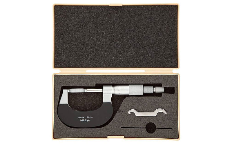 Panme cơ đo rãnh kiểu D Mitutoyo 122-141 (0-25mm/0.01mm)