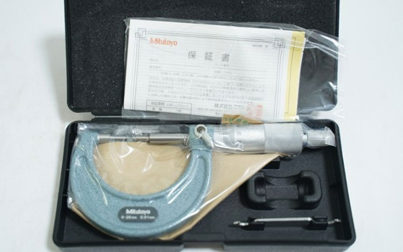 Panme cơ khí đầu nhỏ Kiểu A Mitutoyo 111-115 (0-25mm/0.001mm)