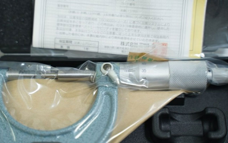 Panme cơ khí đầu nhỏ Kiểu A Mitutoyo 111-115 (0-25mm/0.001mm)