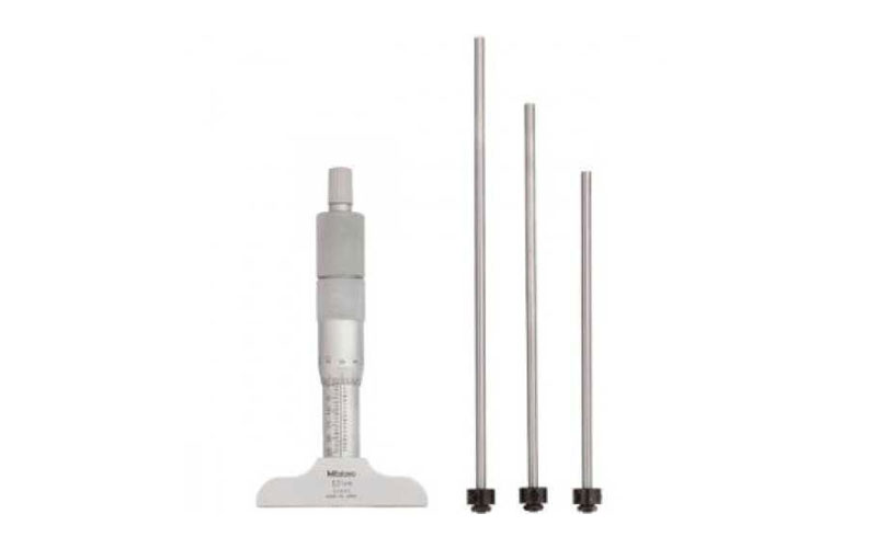 Panme đo sâu Mitutoyo 129-110 (0-75mm/0.01mm/Đế đo 63.5mm)