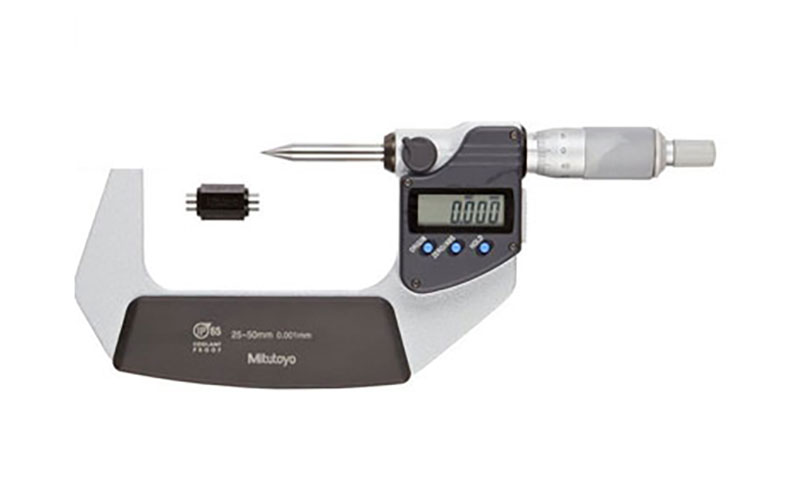 Panme điện tử đầu nhọn Mitutoyo 342-262-30 (25-50mm/0.001mm) (loại 30°)