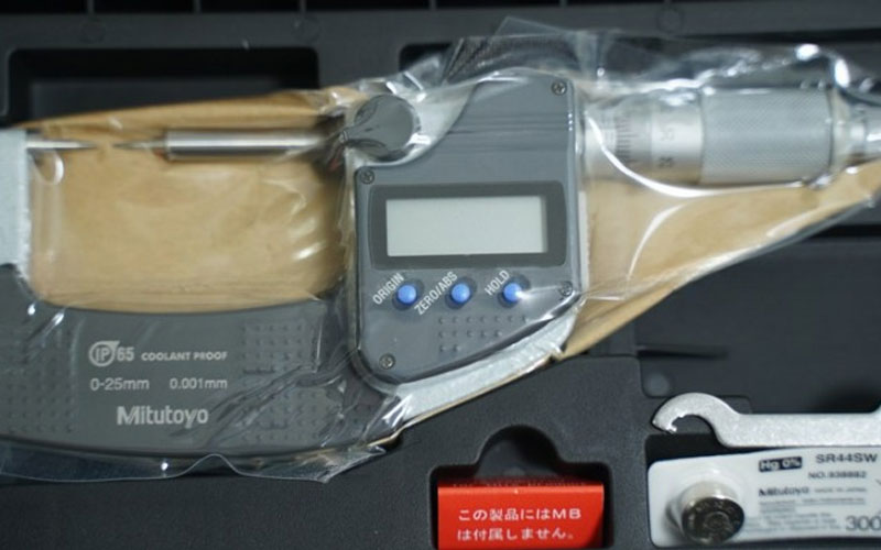 Panme điện tử đầu nhọn 15 độ Mitutoyo 342-251-30 (0-25mm x 0.001)