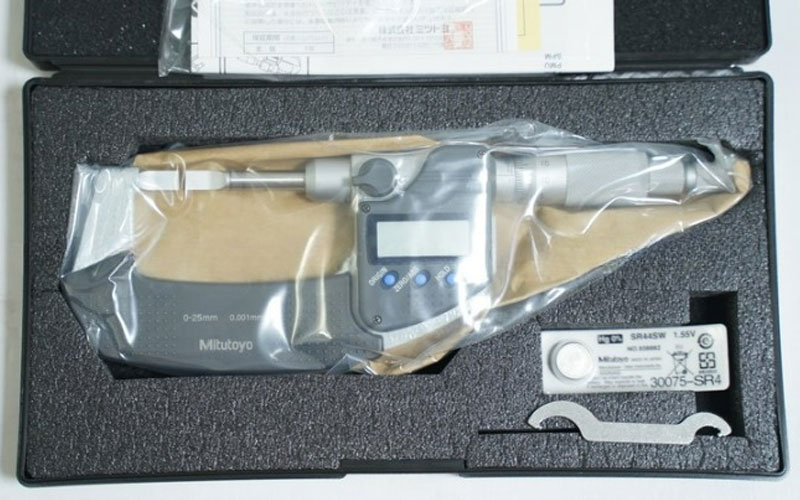 Panme điện tử đo rãnh Mitutoyo 422-230-30 (0-25mm x 0.001)