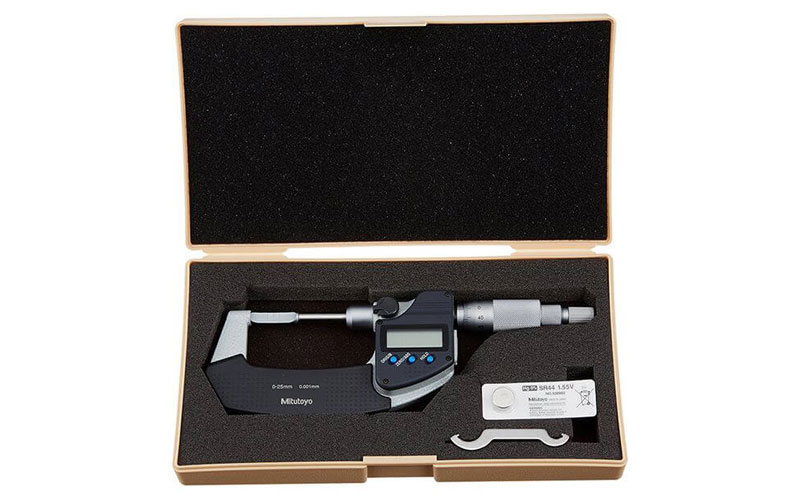 Panme điện tử đo rãnh Mitutoyo 422-260-30 (0-25mm x 0.001mm) kiểu B