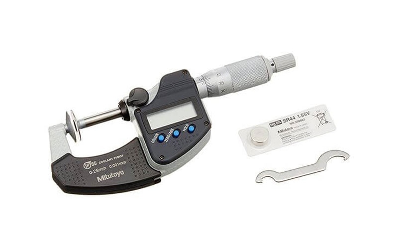 Panme điện tử đo ngoài đầu đĩa Mitutoyo 323-250-30 (0-25mm x 0.001)