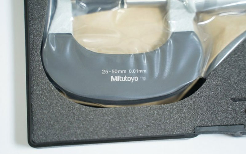 Panme đo ngoài cơ khí 25-50mm/0.01mm Mitutoyo 102-302