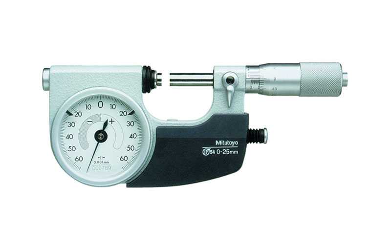 Panme đo ngoài đồng hồ Mitutoyo 510-121 (0-25mm)