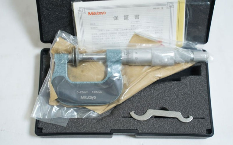 Panme đo ngoài Mitutoyo 169-201 (0-25mm/0.01mm)