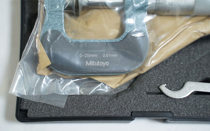 Panme đo ngoài Mitutoyo 169-201 (0-25mm/0.01mm)