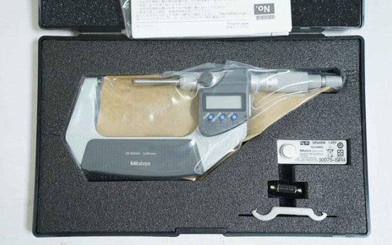 Panme điện tử đo ngoài không xoay Mitutoyo 406-251-30 (25-50mm/0.001mm)