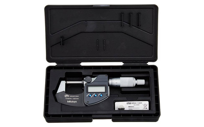 Panme điện tử đo ống (1 đầu cầu) Mitutoyo 395-251-30 (0-25mm/0.001mm)