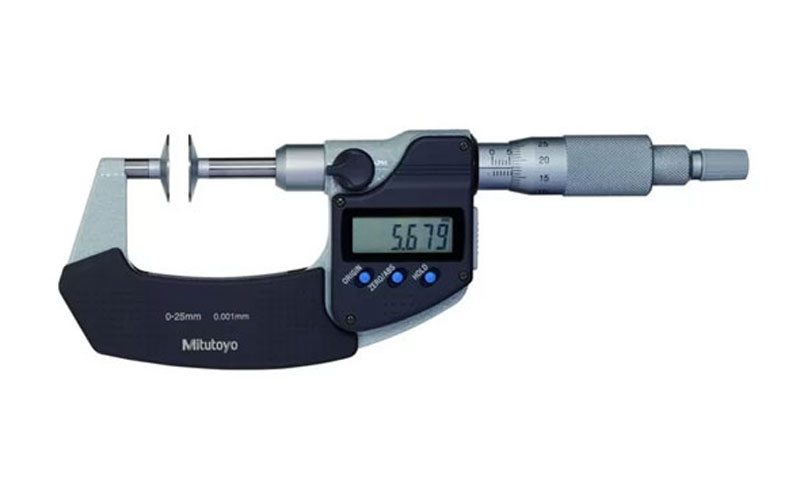 Panme điện tử đo răng không xoay Mitutoyo 369-250-30 (0-25mm/0.001mm)