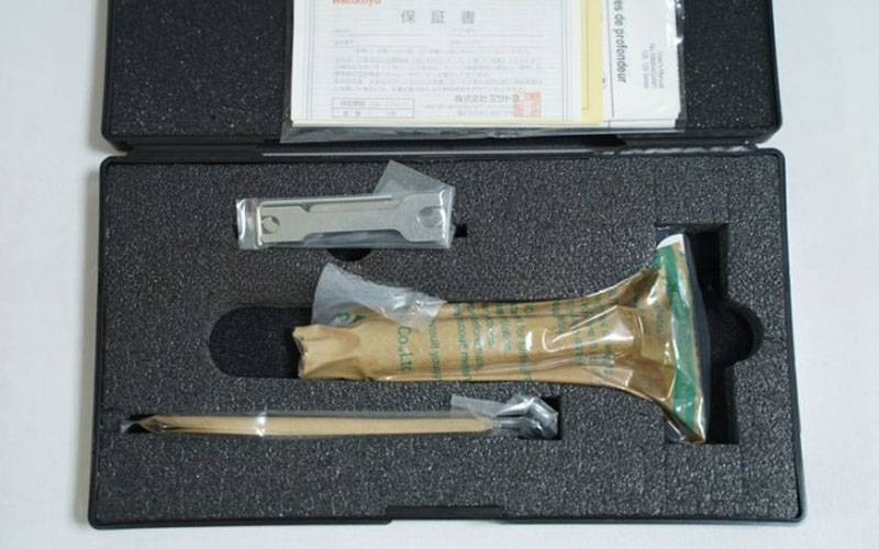 Panme đo sâu Mitutoyo 129-109 (0-50mm/0.01mm/Đế đo 63.5mm)