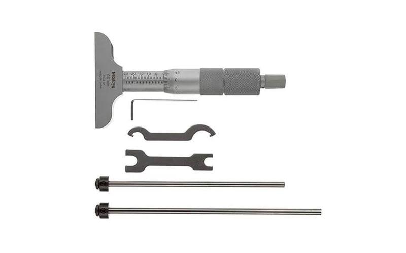 Panme đo sâu Mitutoyo 129-109 (0-50mm/0.01mm/Đế đo 63.5mm)