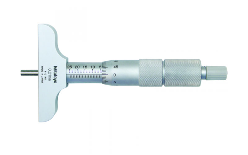 Panme đo sâu Mitutoyo 129-152 (0-300mm/0.01mm/Đế đo 63.5mm)