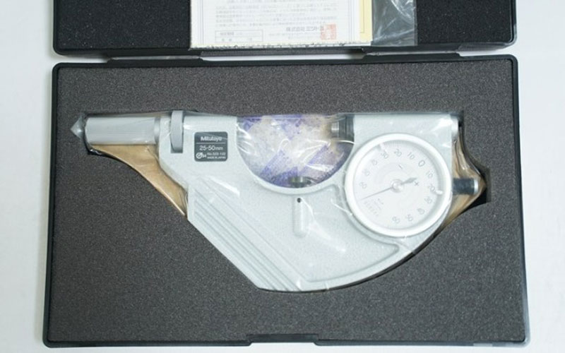 Panme đồng hồ Mitutoyo 523-122 (25-50mm/0.001mm)