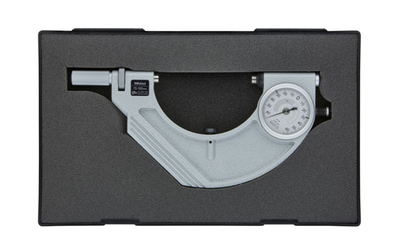 Panme đồng hồ Mitutoyo 523-124 (75-100mm/0.001mm)