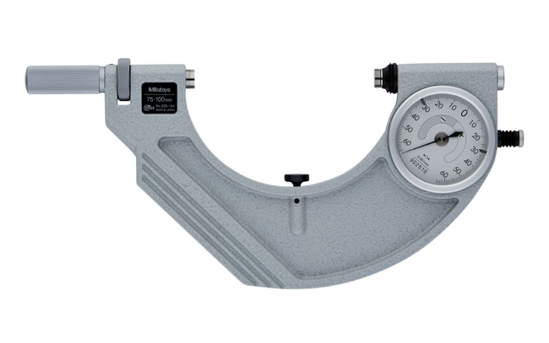 Panme đồng hồ Mitutoyo 523-124 (75-100mm/0.001mm)