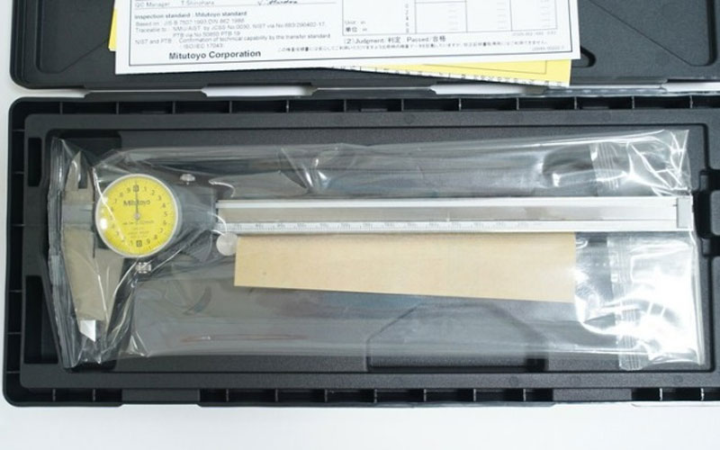 Thước cặp đồng hồ Mitutoyo 505-731 (200mm/0.02mm)