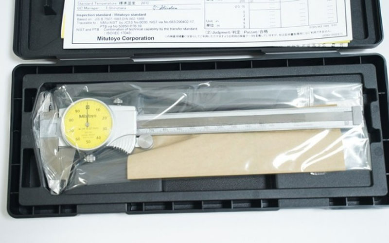 Thước cặp đồng hồ Mitutoyo 505-732 (150mm x 0.01mm)