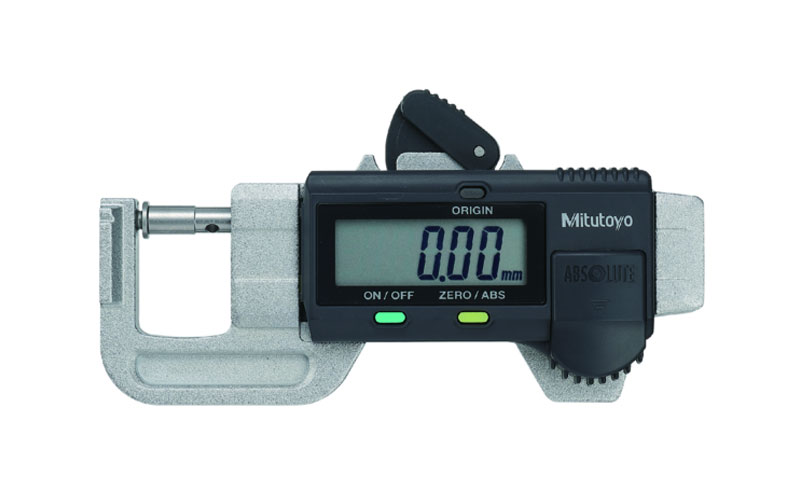 Thước đo độ dày điện tử 0-12mm bỏ túi Mitutoyo 700-118-30