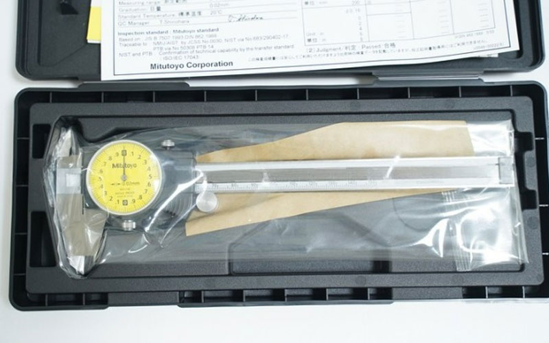 Thước kẹp đồng hồ Mitutoyo 505-730 (150mm/0.02mm)