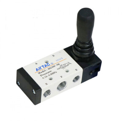 Van Điện Từ Gạt Tay 5/2 Size 1/4 inch Airtac 4H210-08