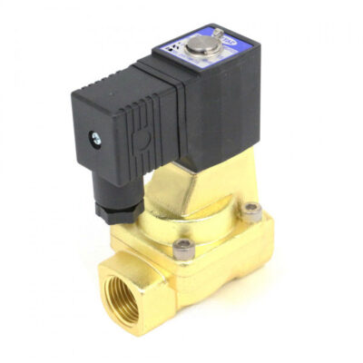Van Điện Từ Khí Nén Solenoid 2/2 1 Coil PT1/2" Airtac 2W150-15
