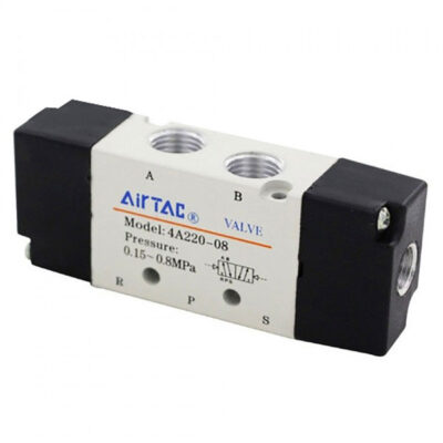 Van Điện Từ Khí Nén Solenoid 5/2 Size 1/4" Airtac 4A220-08