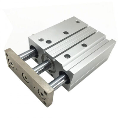 Xi Lanh Khí Nén Dẫn Hướng 3 Ty Ø20x40 PT1/8 Airtac Tác Động Kép TCM20X40-S