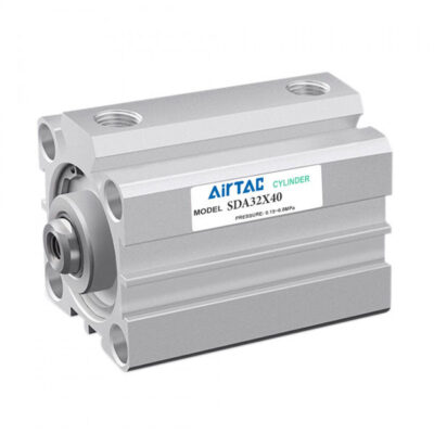 Xi Lanh Khí Nén Nhỏ Gọn (Compact) Ø16x5 M5 Airtac Tác Động Kép SDA16X5-S