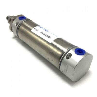 Xi Lanh Khí Nén Tròn Ø32x12 PT1/8 Airtac Tác Động Kép MAC32X125-S-U