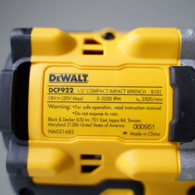 Máy bắn bu lông pin 20V Dewalt DCF922N-B1
