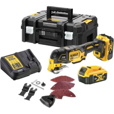 Máy cắt rung đa năng pin 20V Dewalt DCS356P2 1 Pin 5Ah