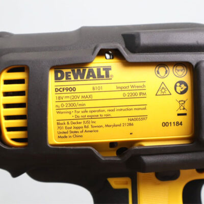Máy siết bu lông dùng pin 20V Max Dewalt DCF900N-B1
