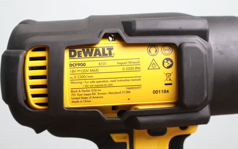 Máy siết bu lông dùng pin 20V Max Dewalt DCF900N-B1