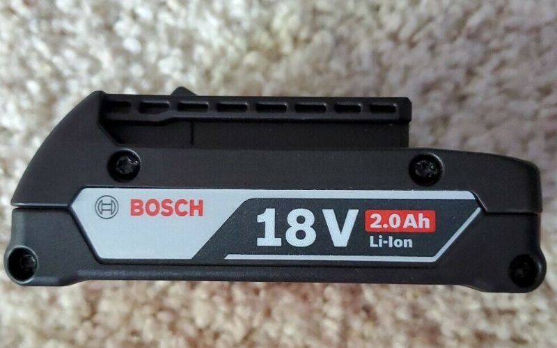 Pin 18V Bosch 1600A001CG (2.0Ah)