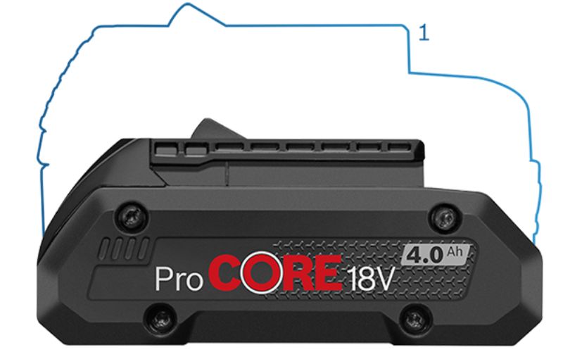 Pin 18V 4.0Ah Bosch PROCORE - 1600A0193L