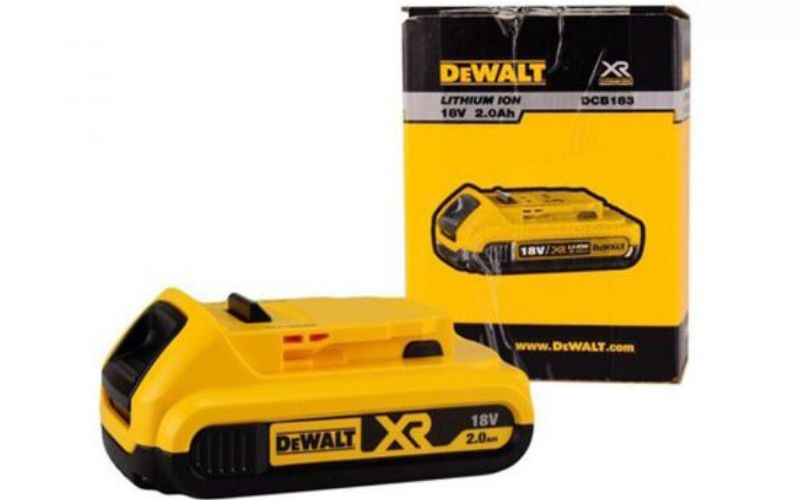 Pin li-ion cho máy khoan 18V-2.0Ah Dewalt DCB183-B1