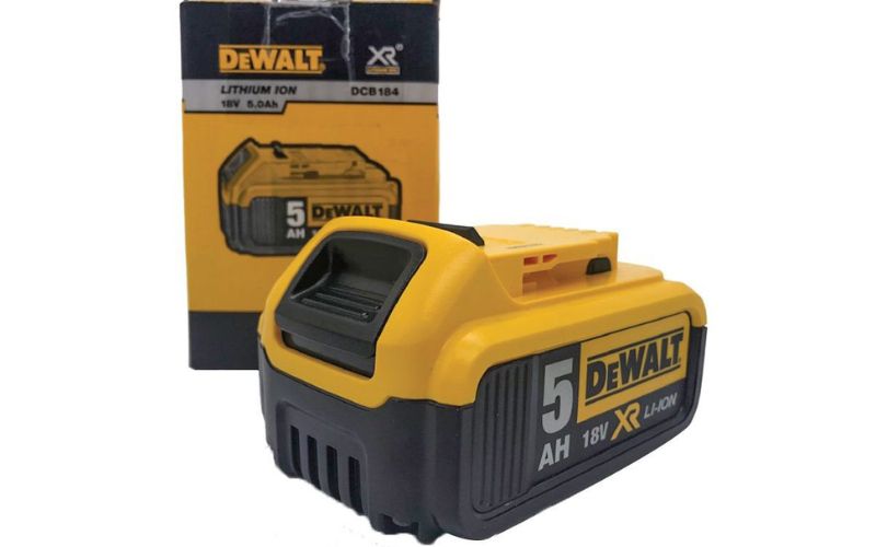Pin li-ion cho máy khoan 18V-5.0Ah Dewalt DCB184-B1