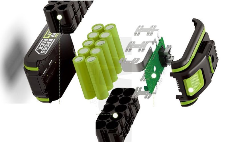 Pin sạc Lithium 20v 6.0Ah Worx WA3406