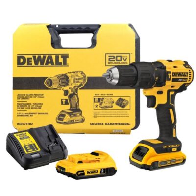 Bộ Máy khoan vặn vít dùng pin 20V Dewalt DCD7781D2-B1