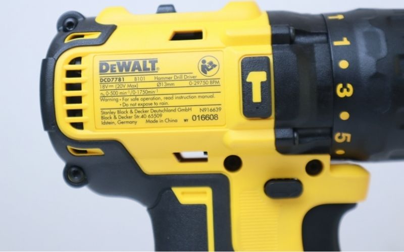 Bộ Máy khoan vặn vít dùng pin 20V Dewalt DCD7781D2-B1