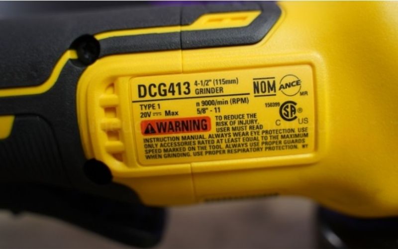 Máy mài dùng pin 20V Dewalt DCG413B