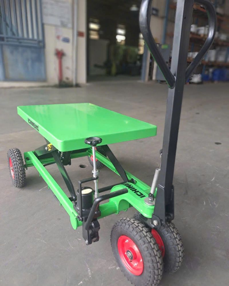 Xe nâng bàn bánh lớn Ichimens XNB 05-90