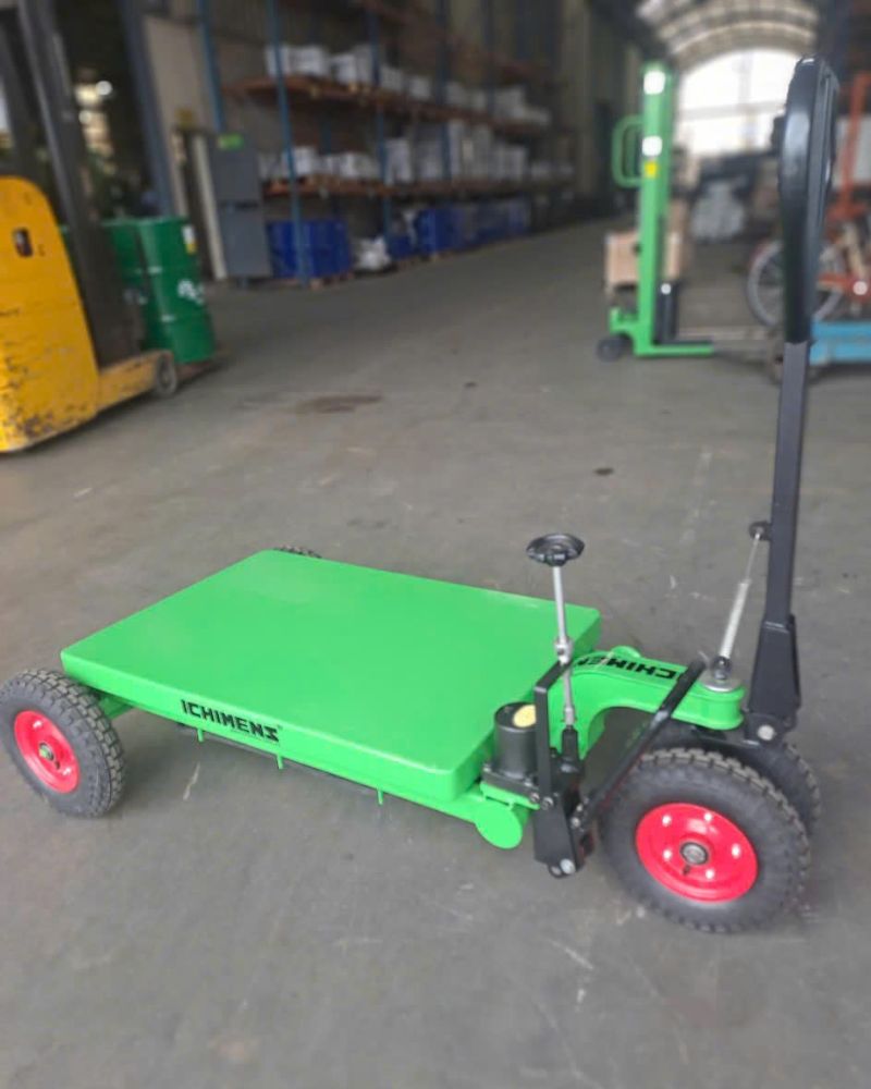 Xe nâng bàn bánh lớn Ichimens XNB 05-90