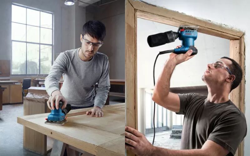 Máy chà nhám vuông Bosch GSS 140 A