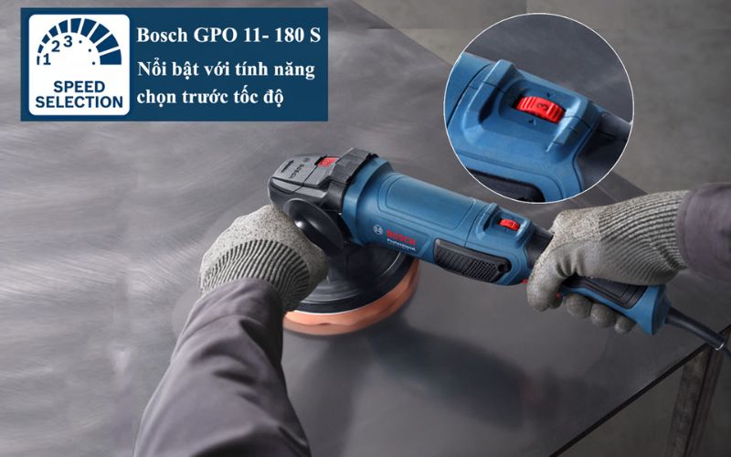 Máy đánh bóng Bosch GPO 11-180 S